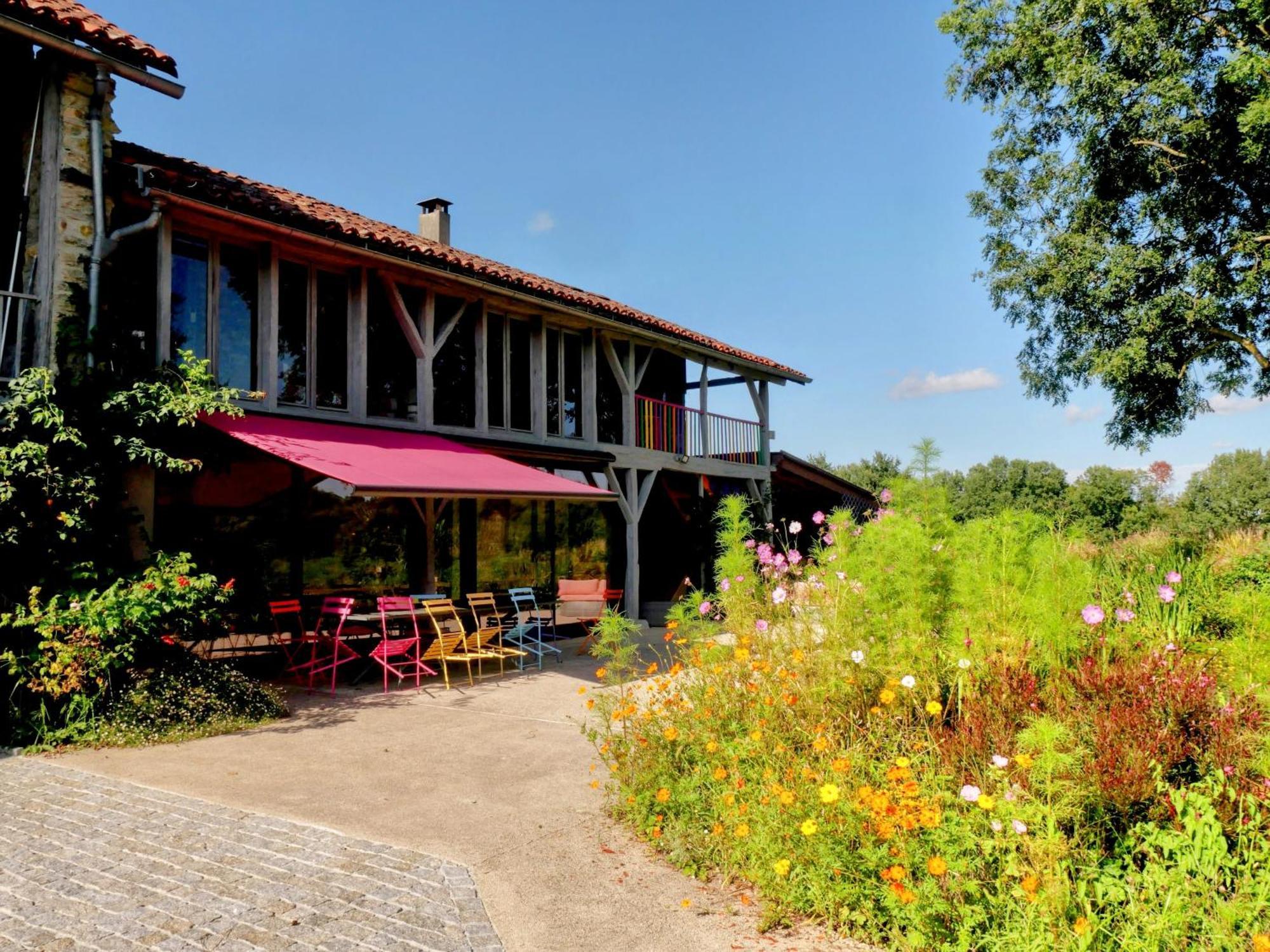 Bed and Breakfast Les Couleurs Du Cagire Couret Экстерьер фото